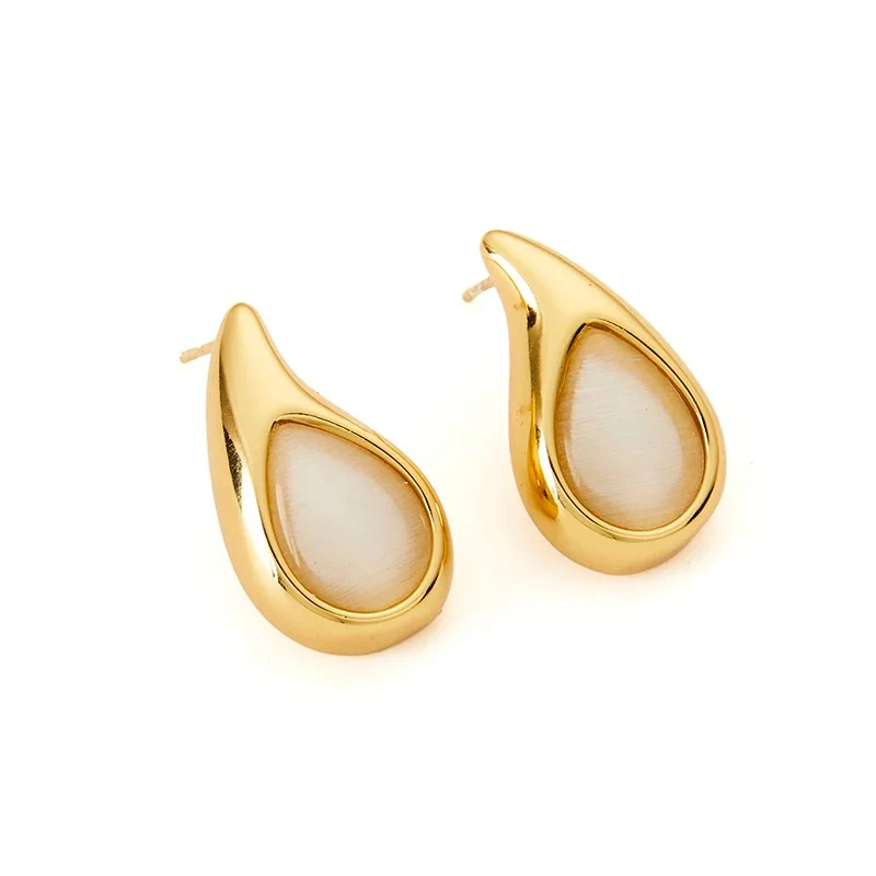 Colorful Droplet Earrings - Image 2