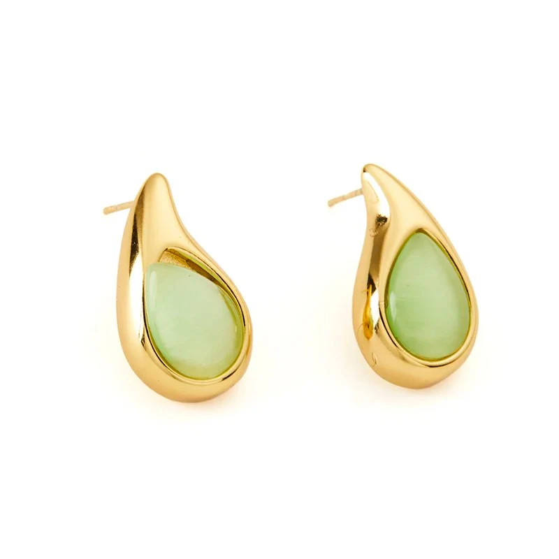 Colorful Droplet Earrings - Image 3