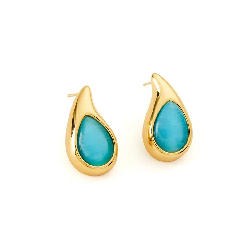Colorful Droplet Earrings - Image 5
