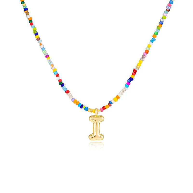 Colorful Letter Necklace - Image 16