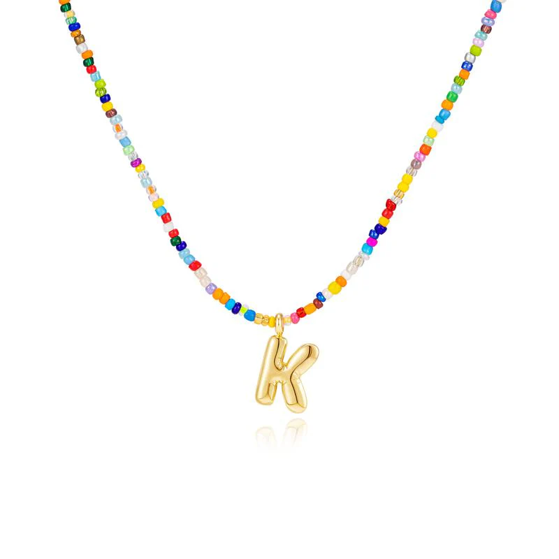 Colorful Letter Necklace - Image 18