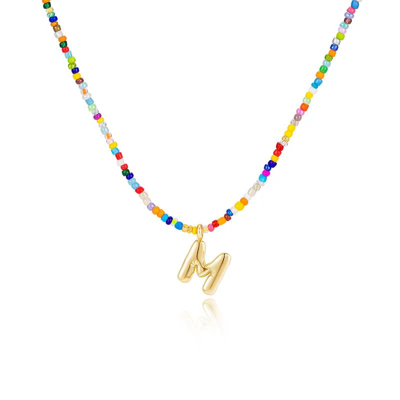 Colorful Letter Necklace - Image 20