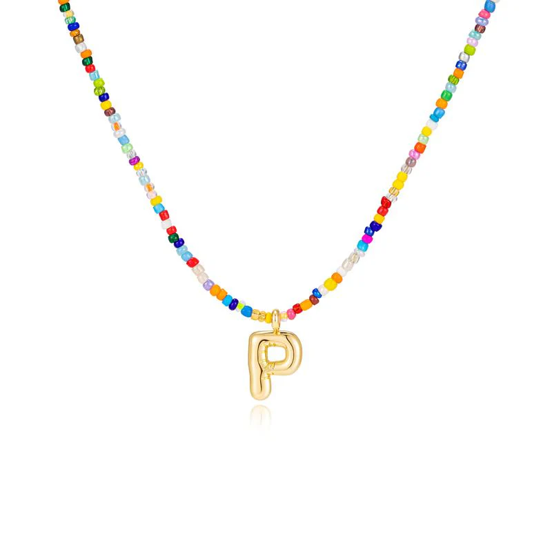 Colorful Letter Necklace - Image 23