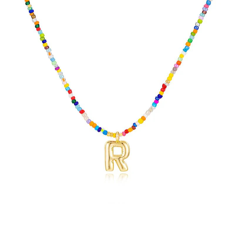 Colorful Letter Necklace - Image 25