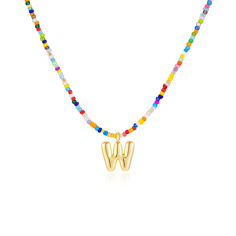 Colorful Letter Necklace - Image 30