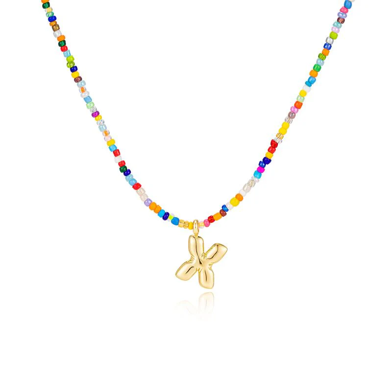 Colorful Letter Necklace - Image 31