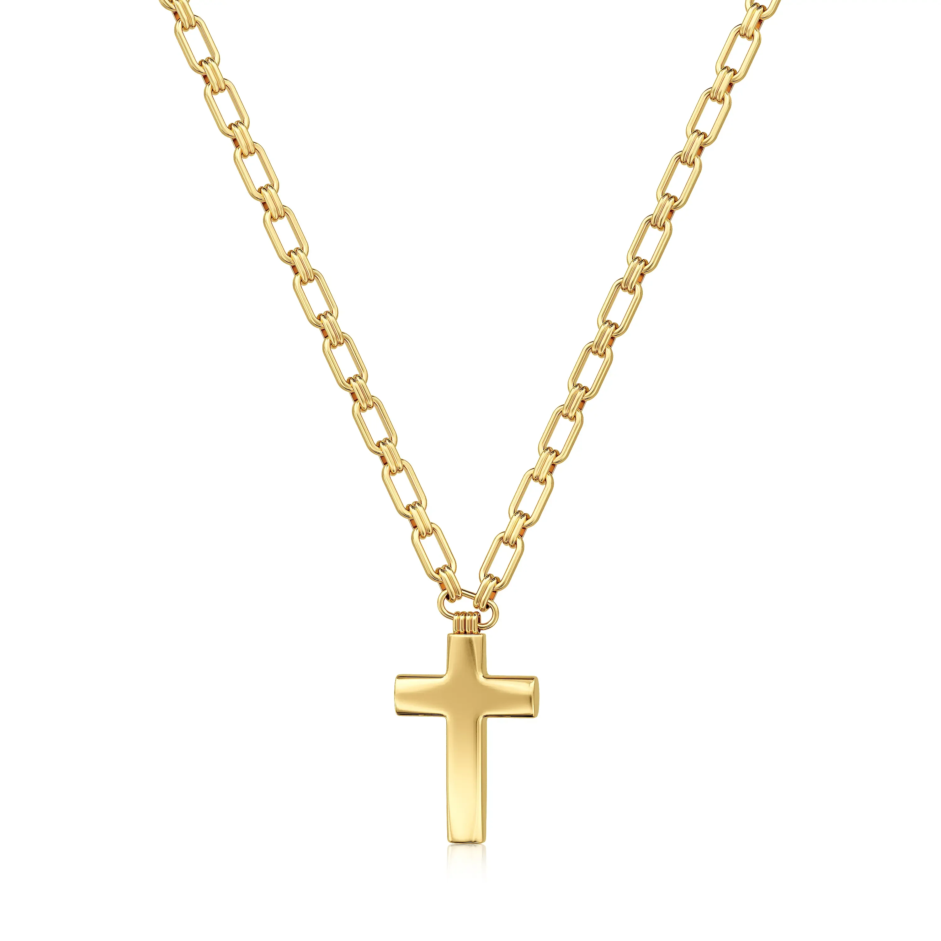 Cross Paperclip Necklace - Image 6