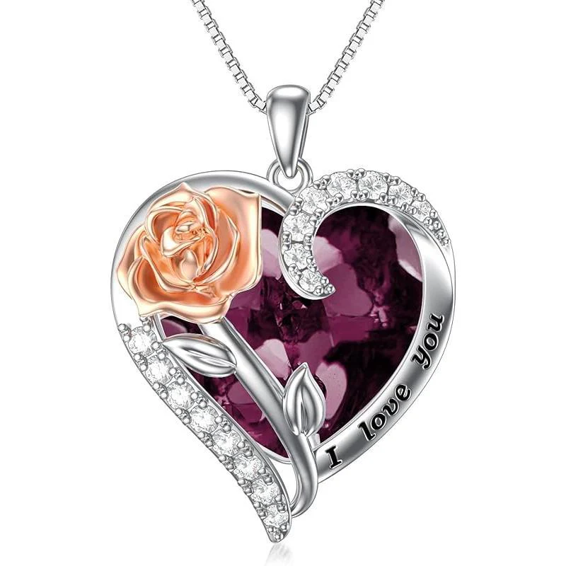 Dainty Birthstone Necklace - Image 6