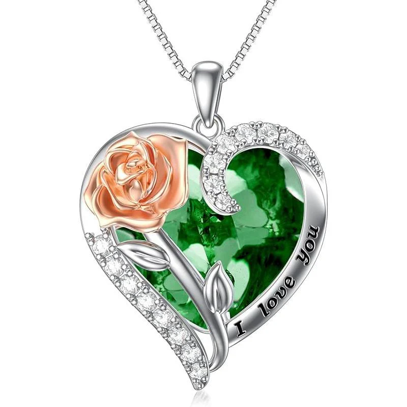 Dainty Birthstone Necklace - Image 8