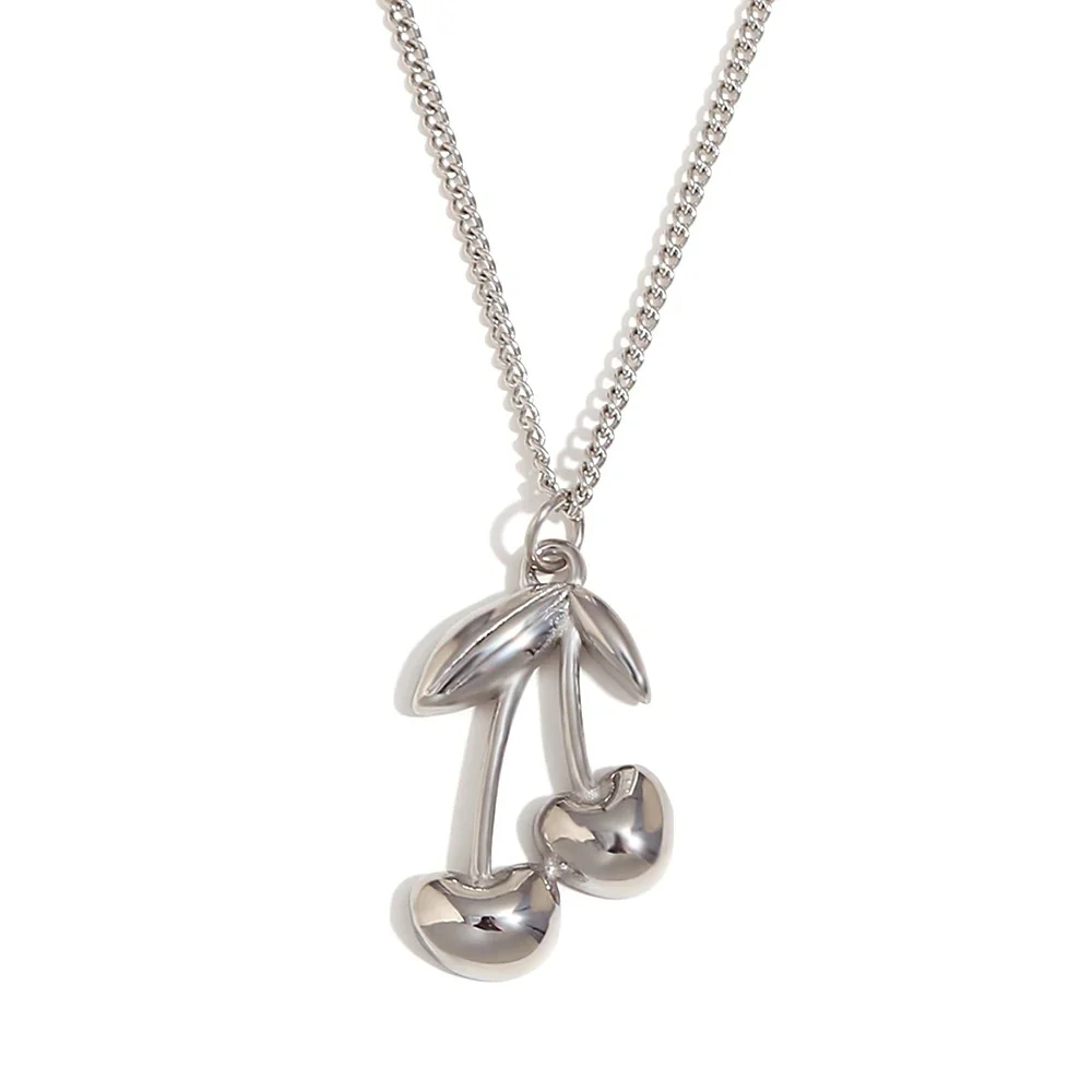 Dainty Bold Cherry Necklace - Image 7