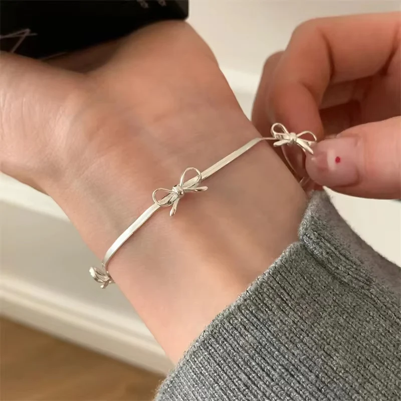 Dainty Bow Knot Bracelet - Image 2