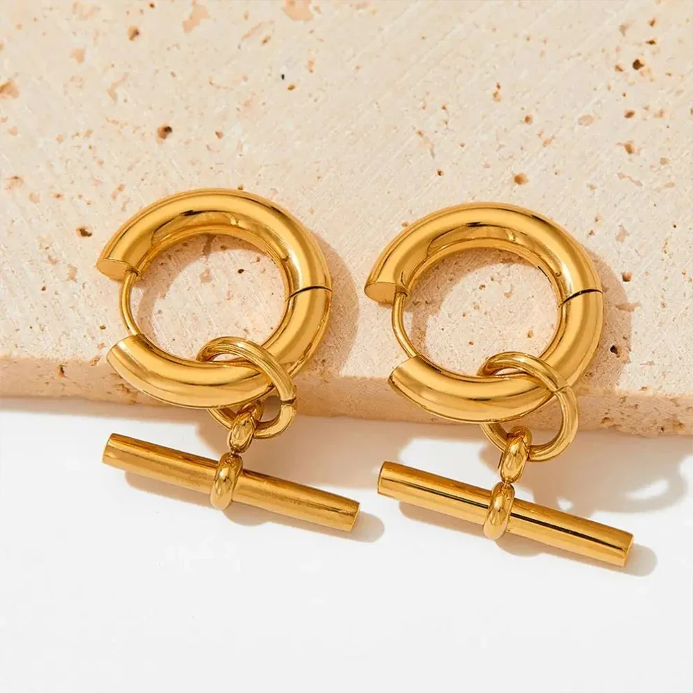 Dainty Bow Tassel Earrings - Image 3