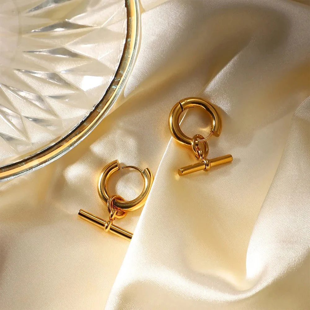 Dainty Bow Tassel Earrings - Image 4