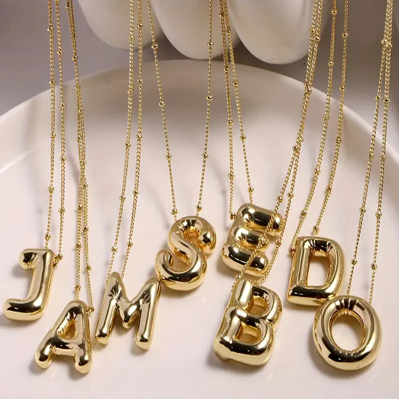 Dainty Bubble Necklace - Image 4