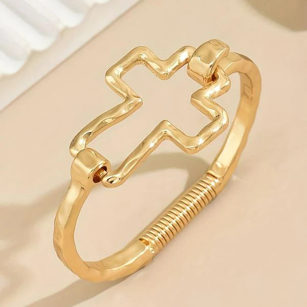 Dainty Cross Buckle Bracelet - Image 3