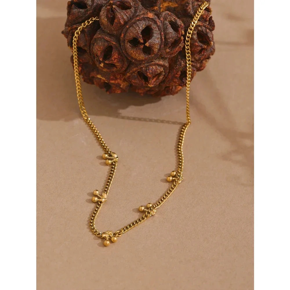 Dainty Five Cherry Necklace - Image 2