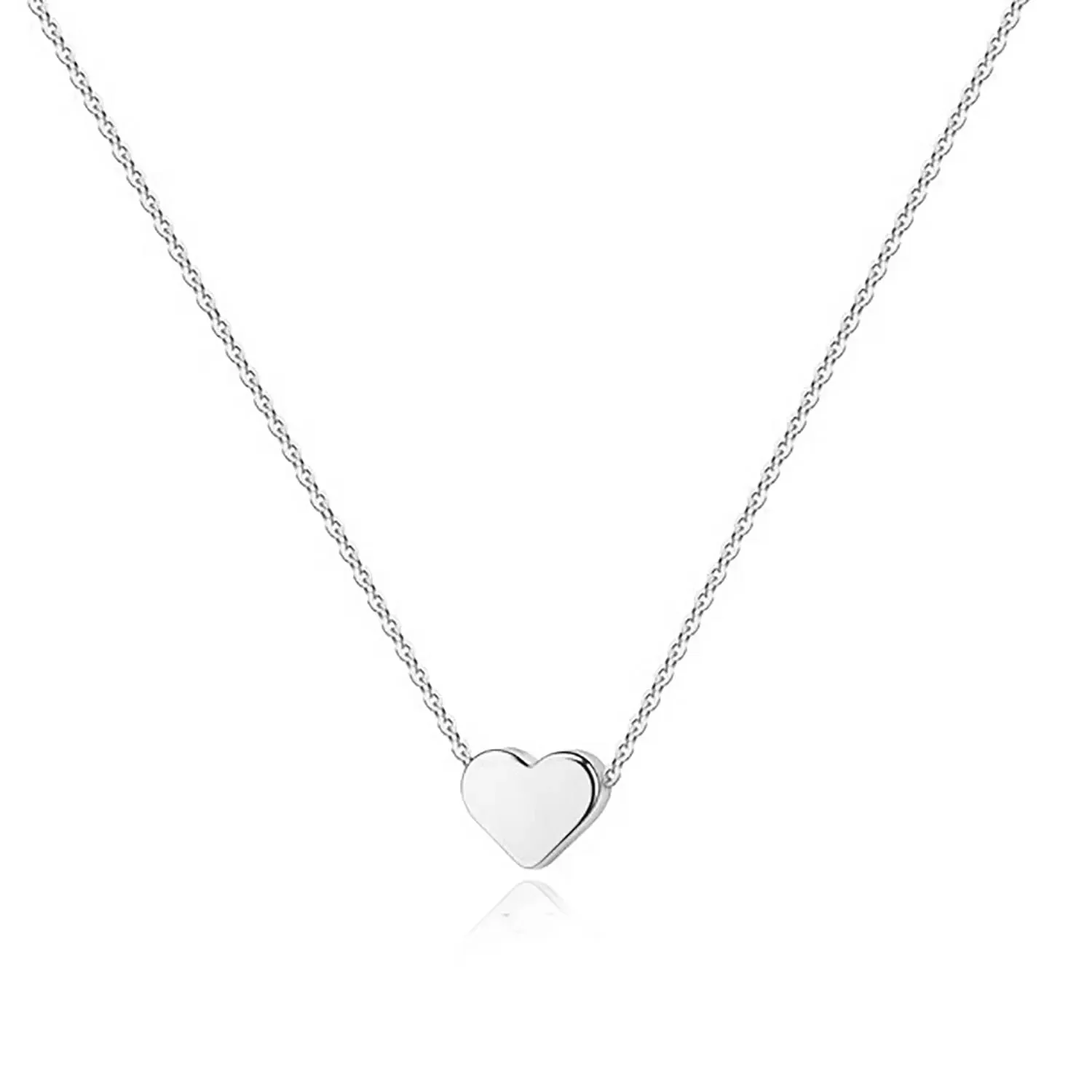 Dainty Heart Necklace - Image 4