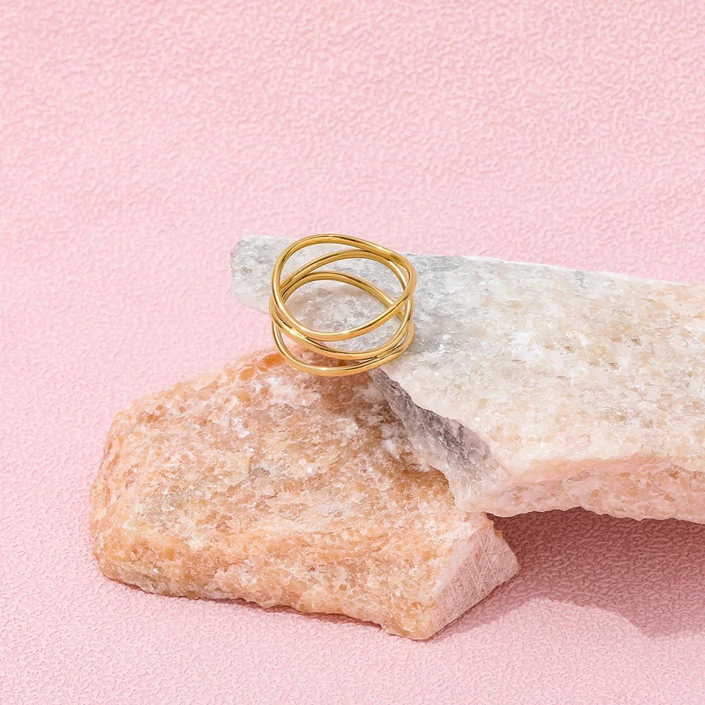 Dainty Infinity Loops Ring - Image 6