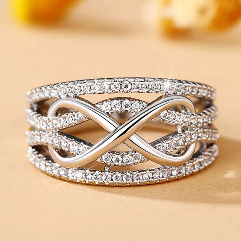 Dainty Infinity Love Ring - Image 7