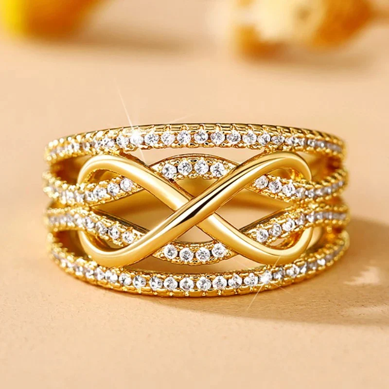 Dainty Infinity Love Ring - Image 8