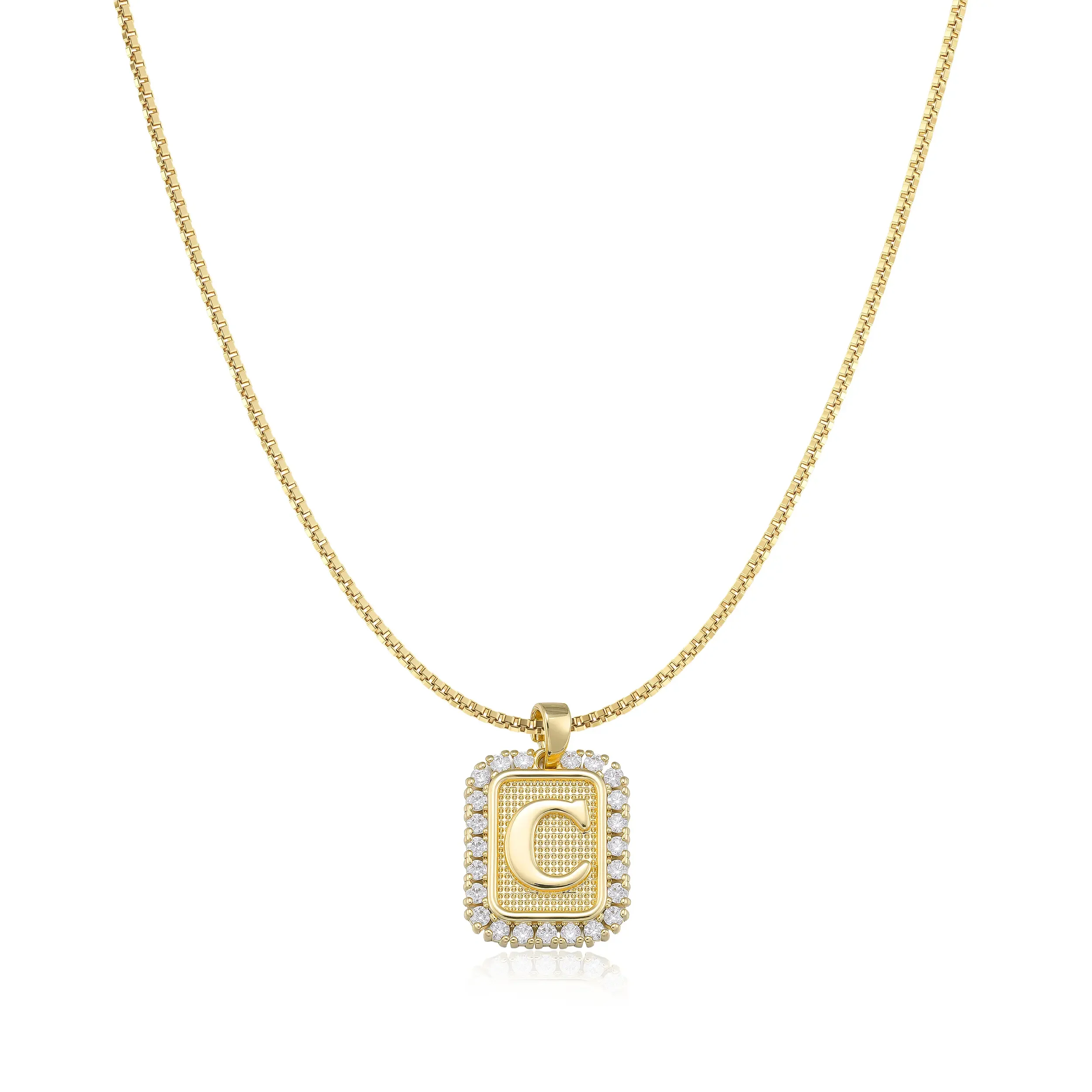 Dainty Initial Necklace - Image 10
