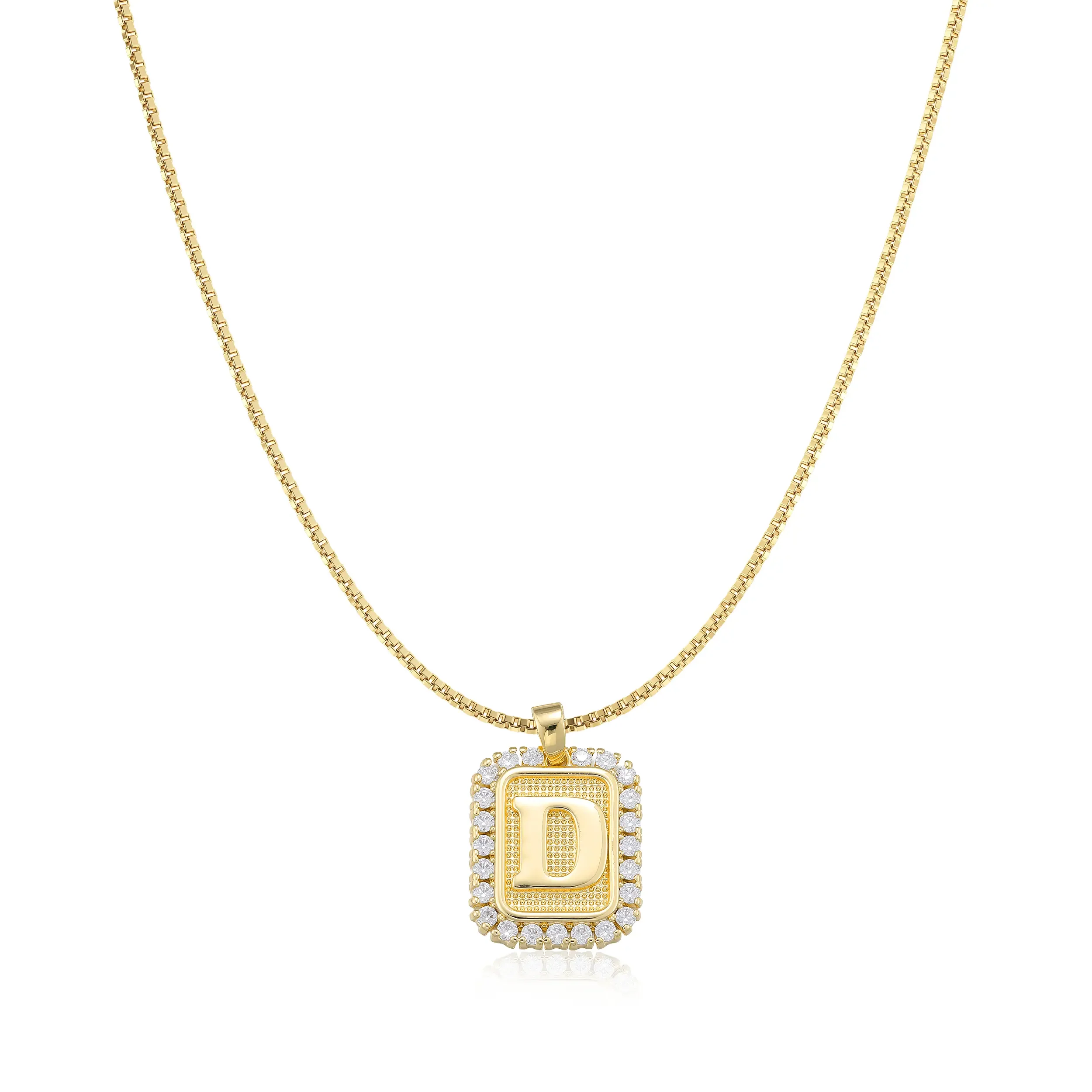 Dainty Initial Necklace - Image 11