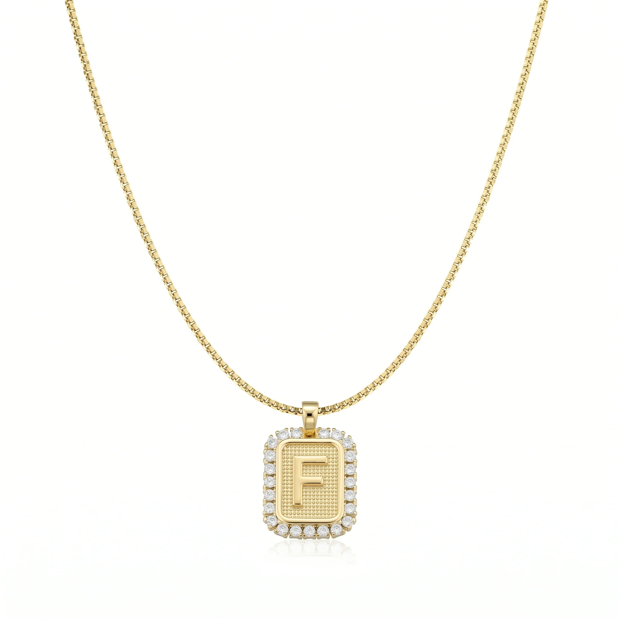Dainty Initial Necklace - Image 13