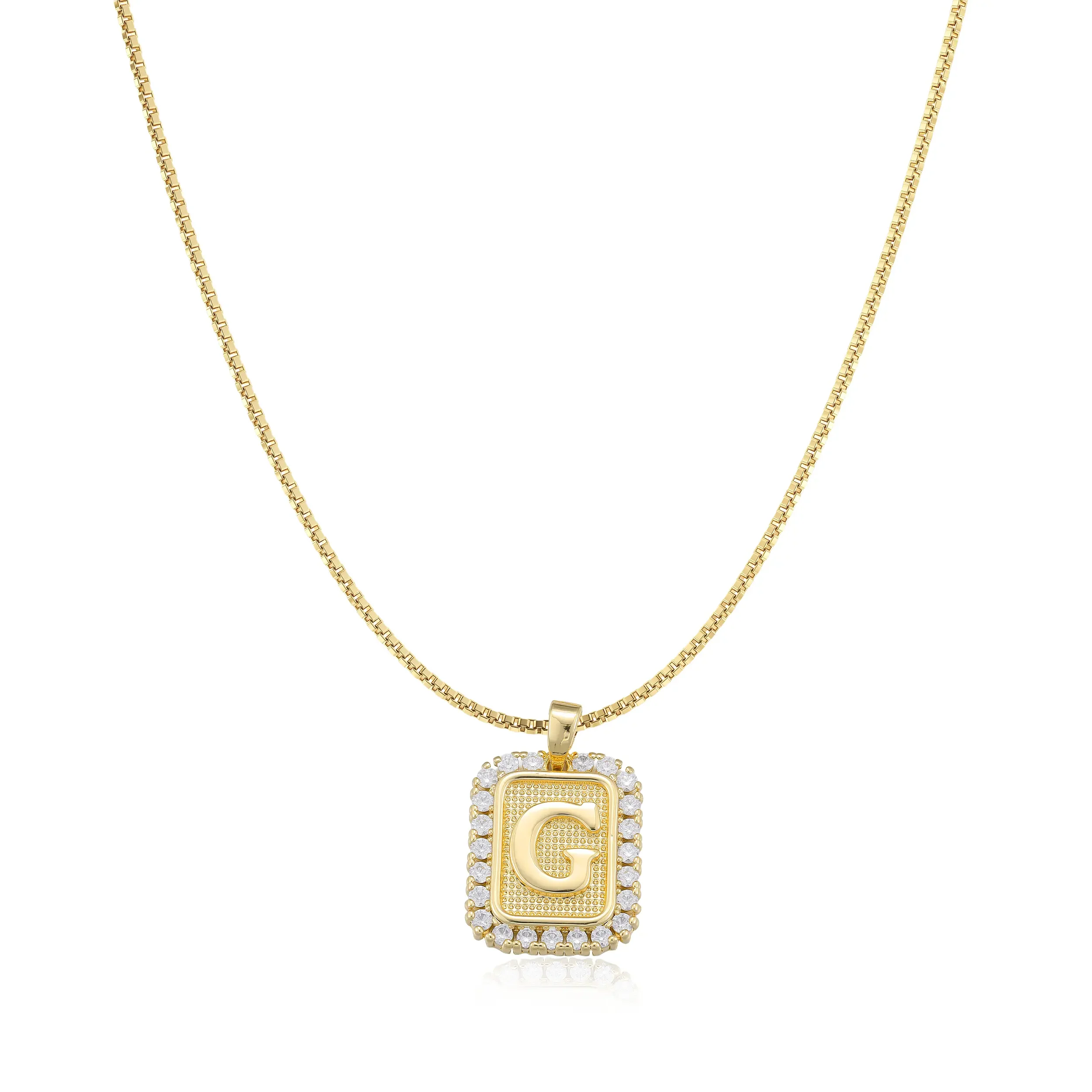 Dainty Initial Necklace - Image 14
