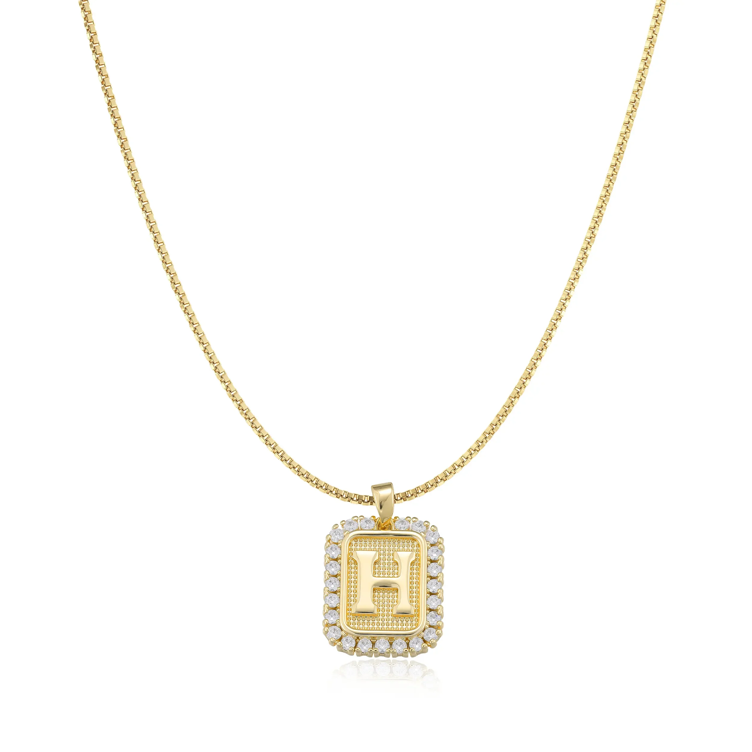 Dainty Initial Necklace - Image 15