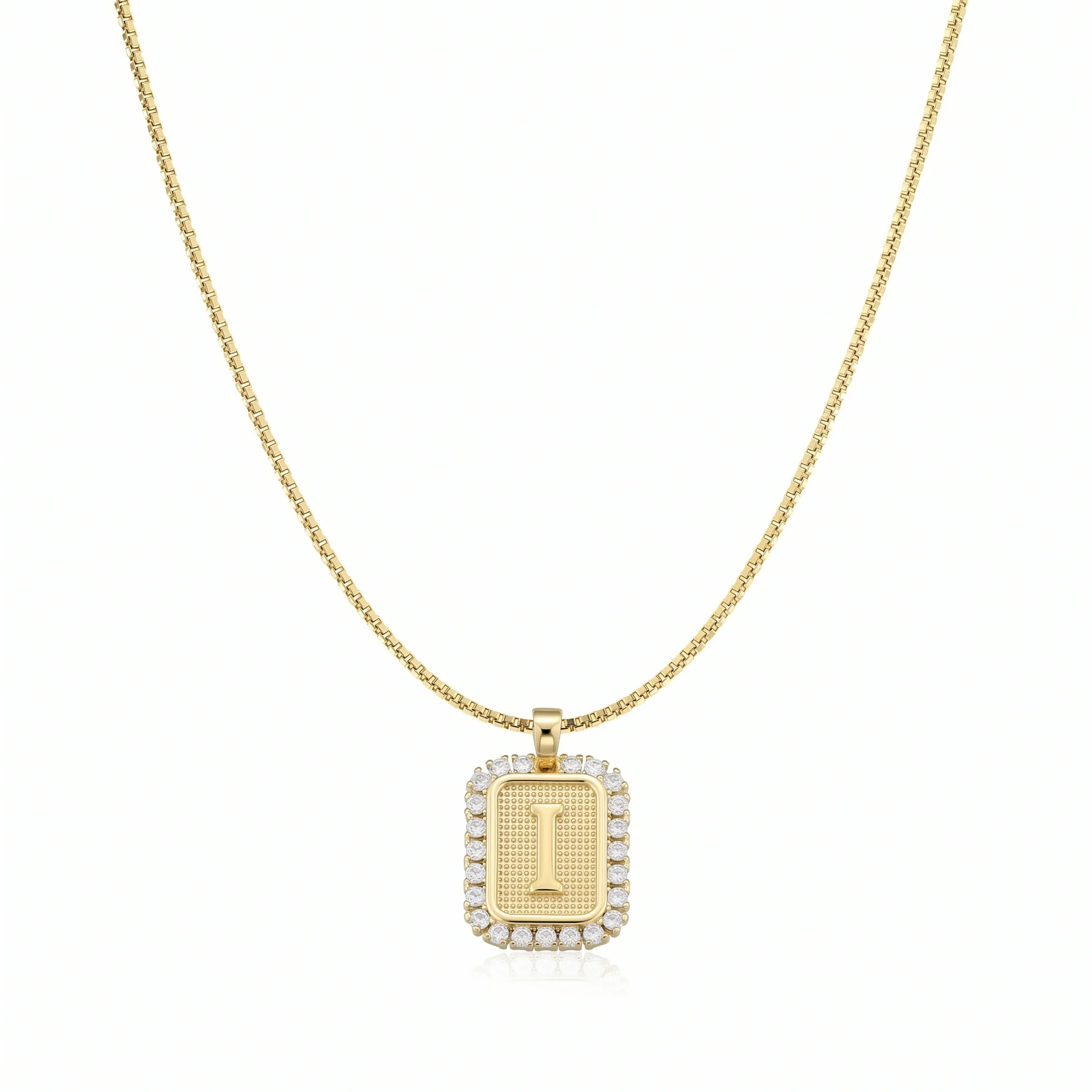 Dainty Initial Necklace - Image 16