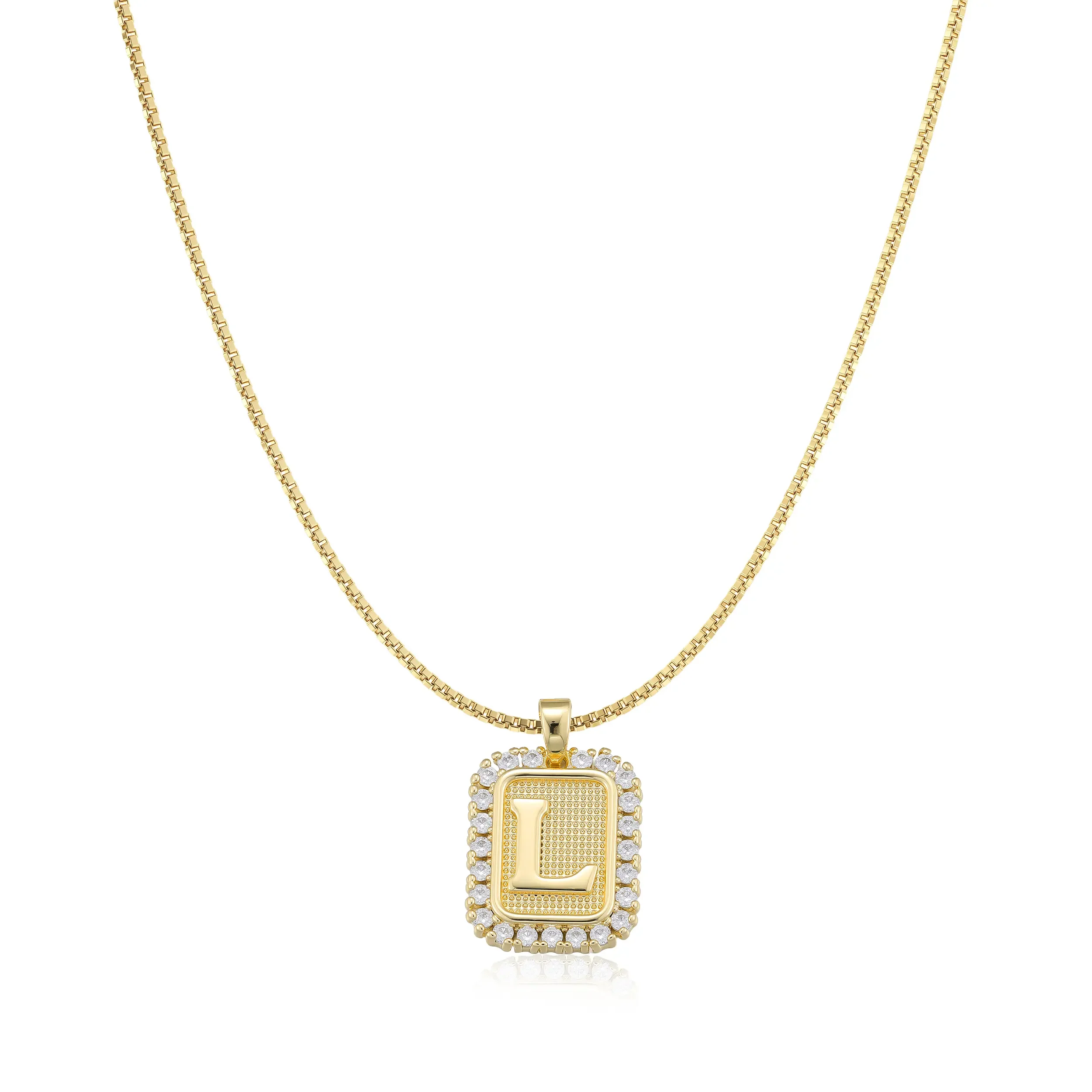 Dainty Initial Necklace - Image 19