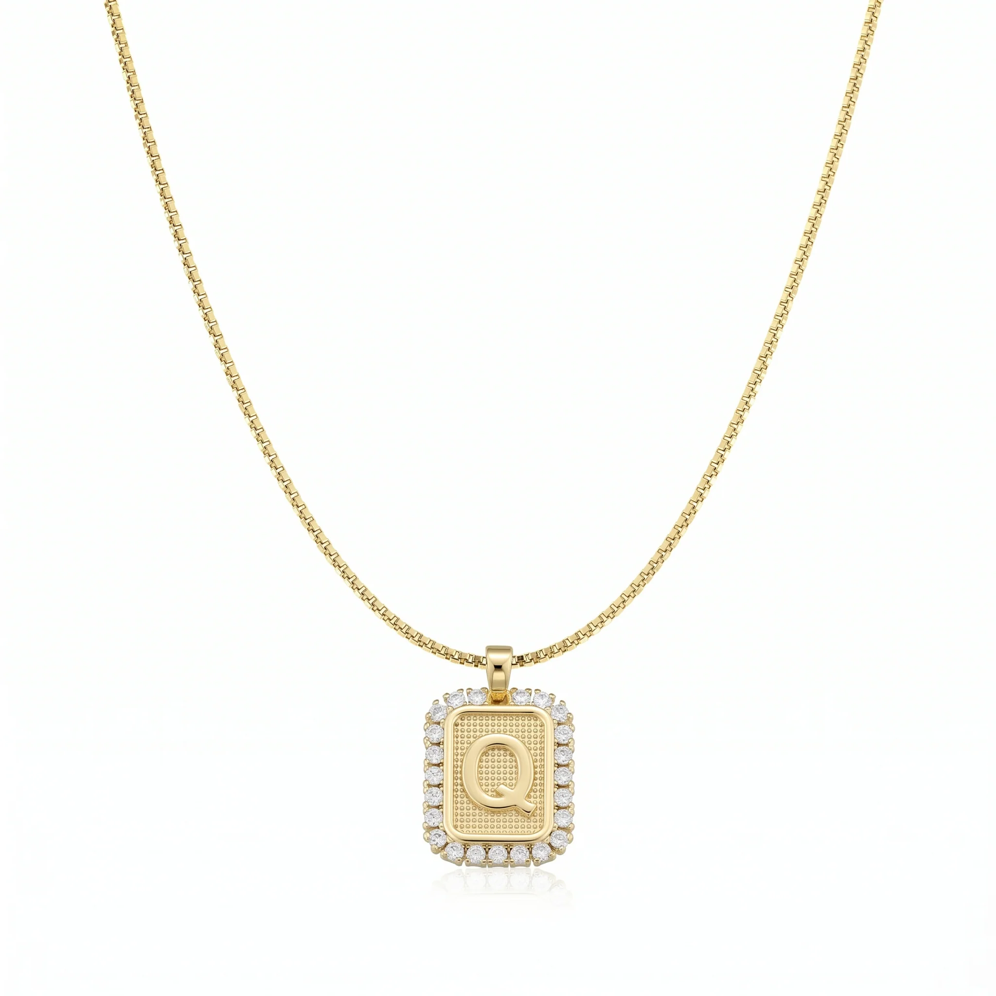 Dainty Initial Necklace - Image 24