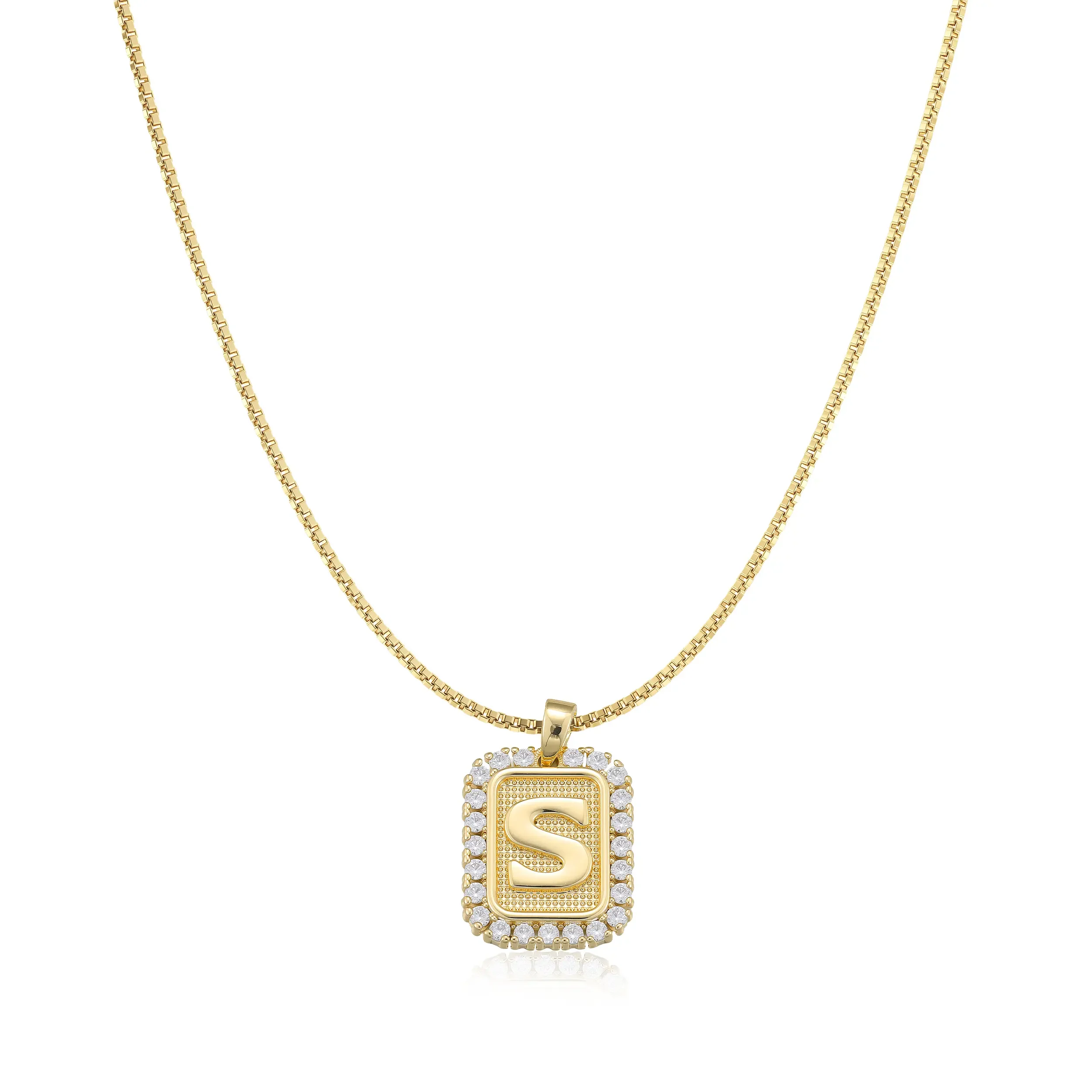 Dainty Initial Necklace - Image 26