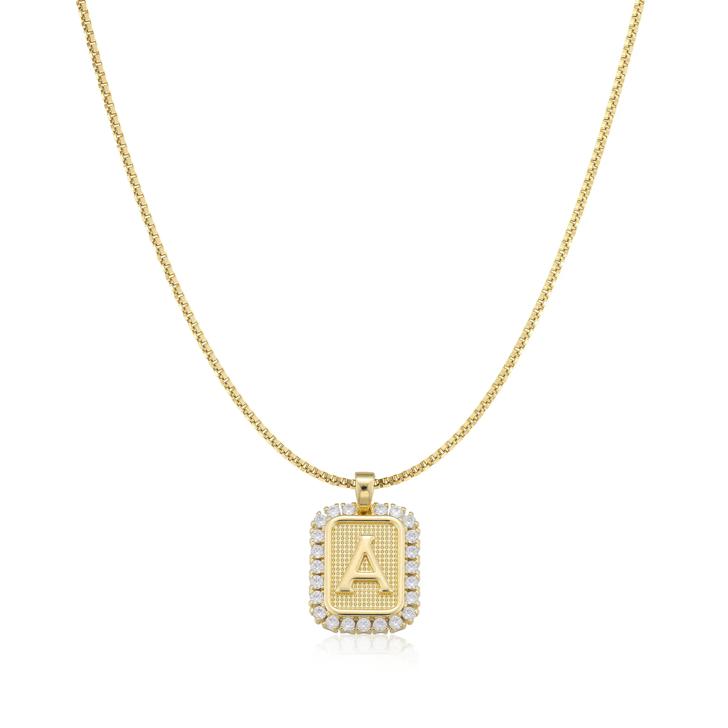 Dainty Initial Necklace - Image 8