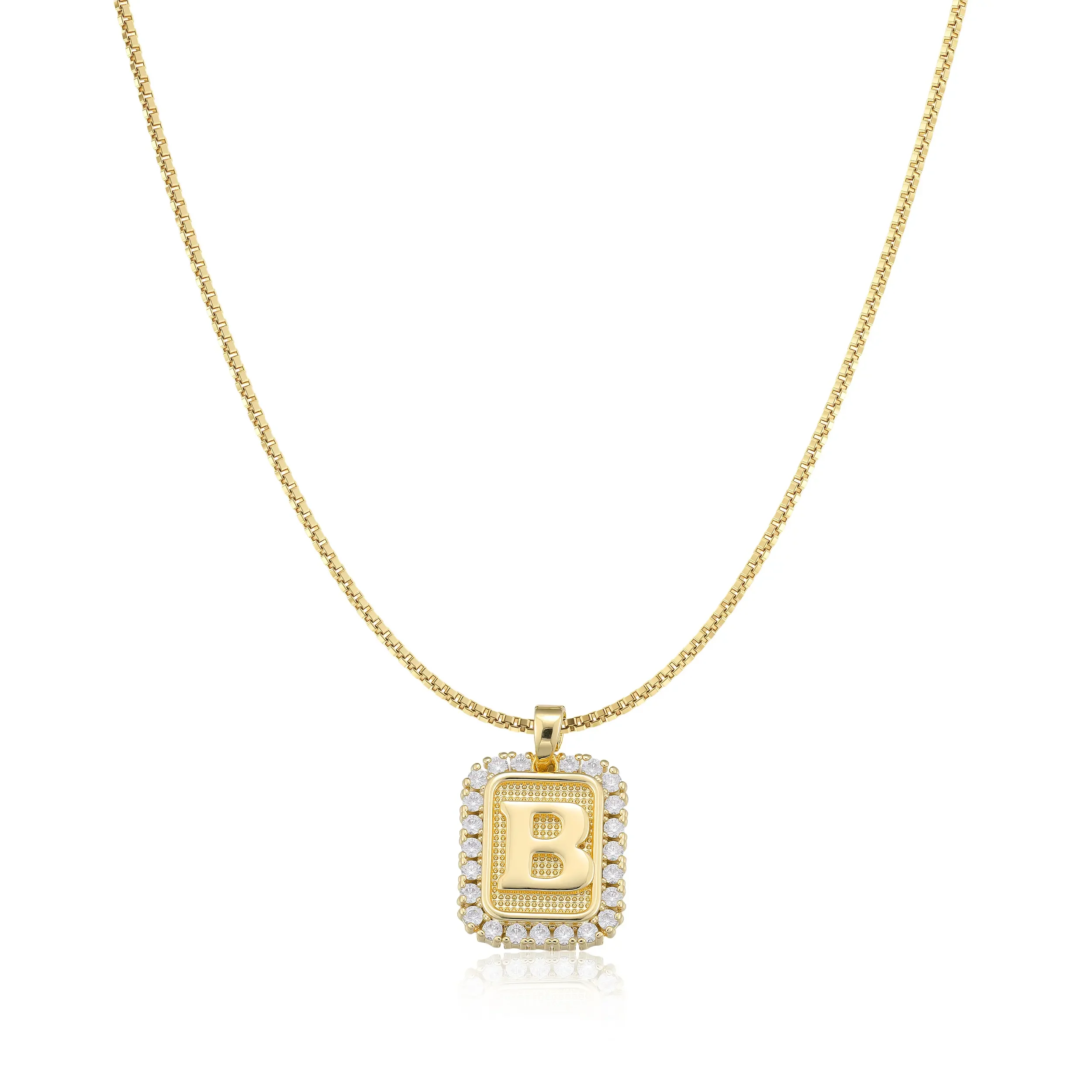 Dainty Initial Necklace - Image 9