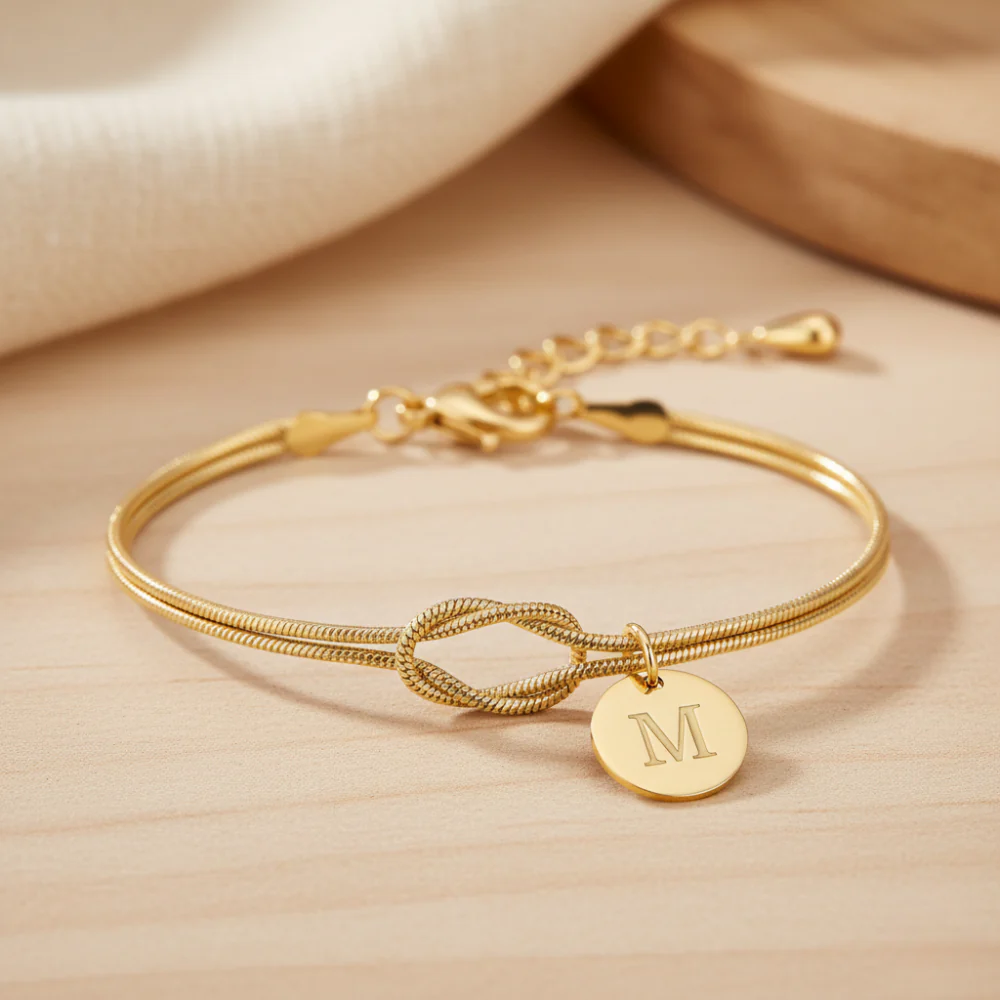 2pc Dainty Love Knot Bracelet - Image 11
