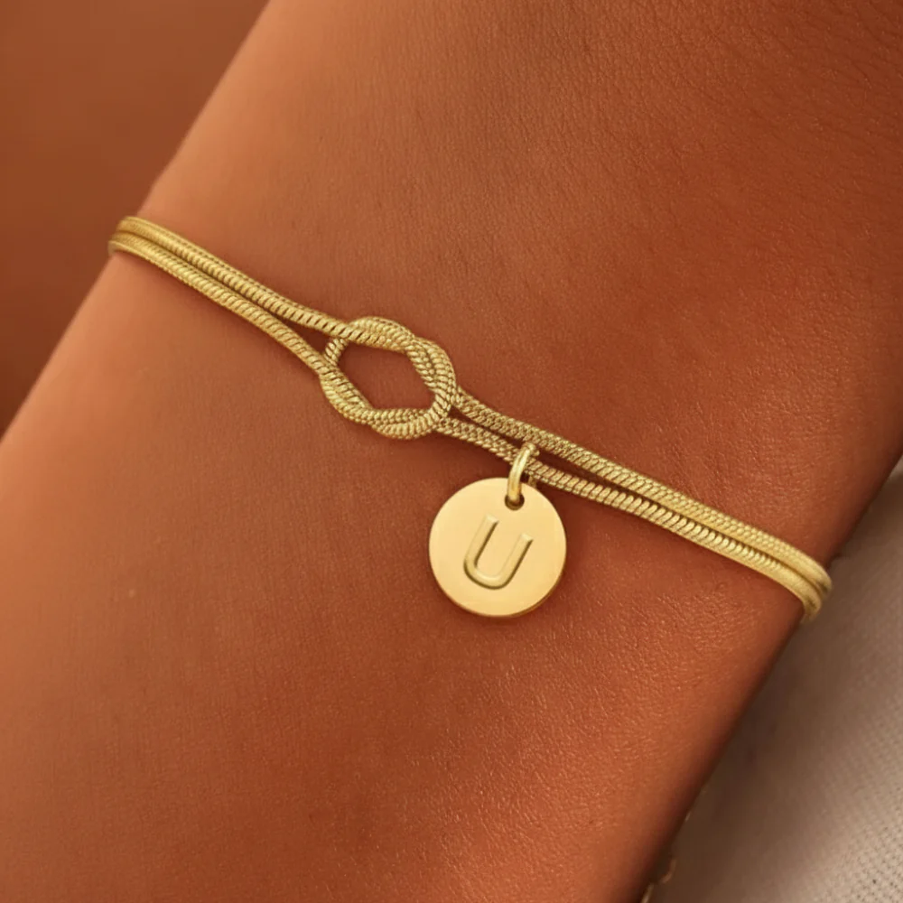 2pc Dainty Love Knot Bracelet - Image 31
