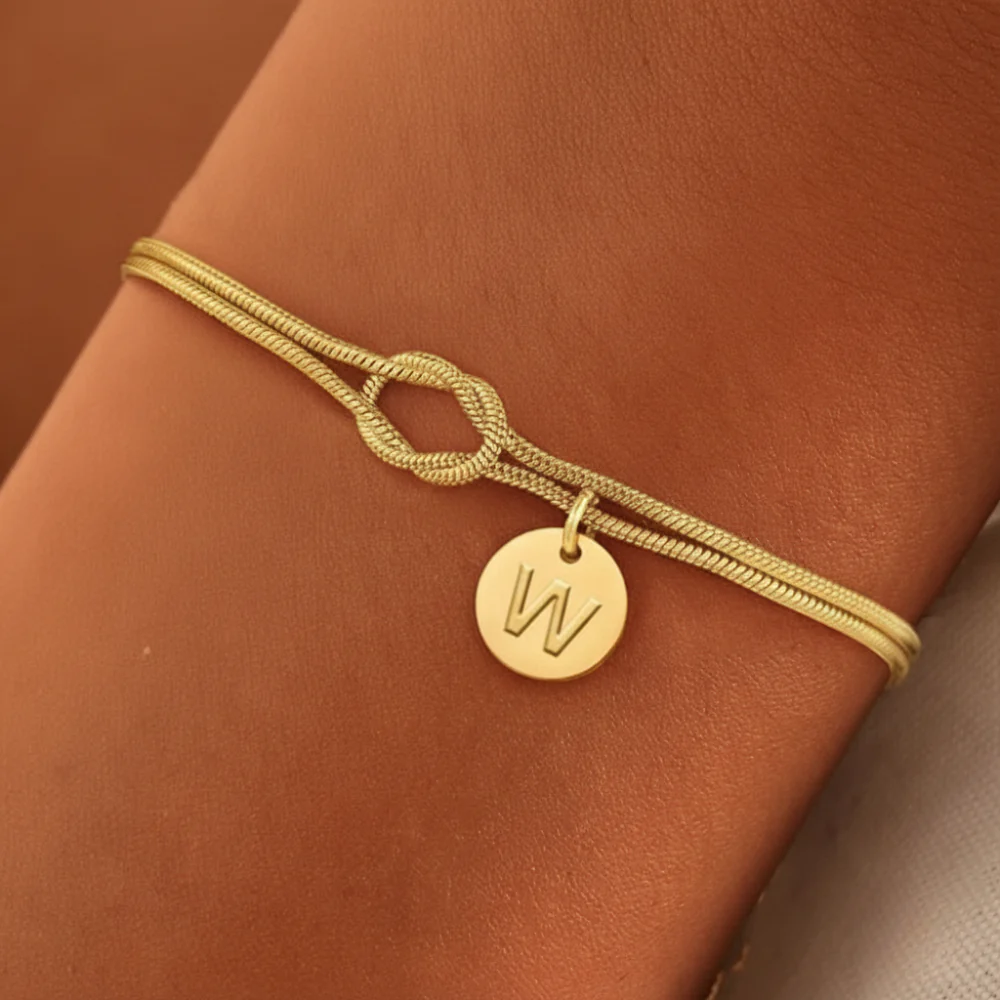 2pc Dainty Love Knot Bracelet - Image 33