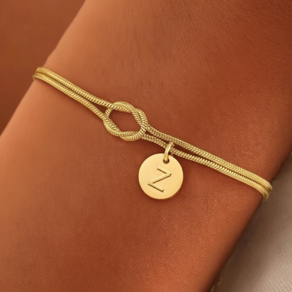 2pc Dainty Love Knot Bracelet - Image 36