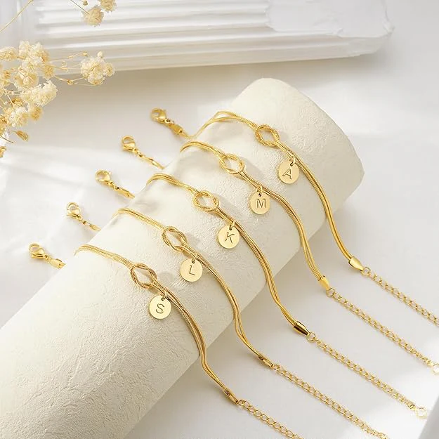2pc Dainty Love Knot Bracelet - Image 4