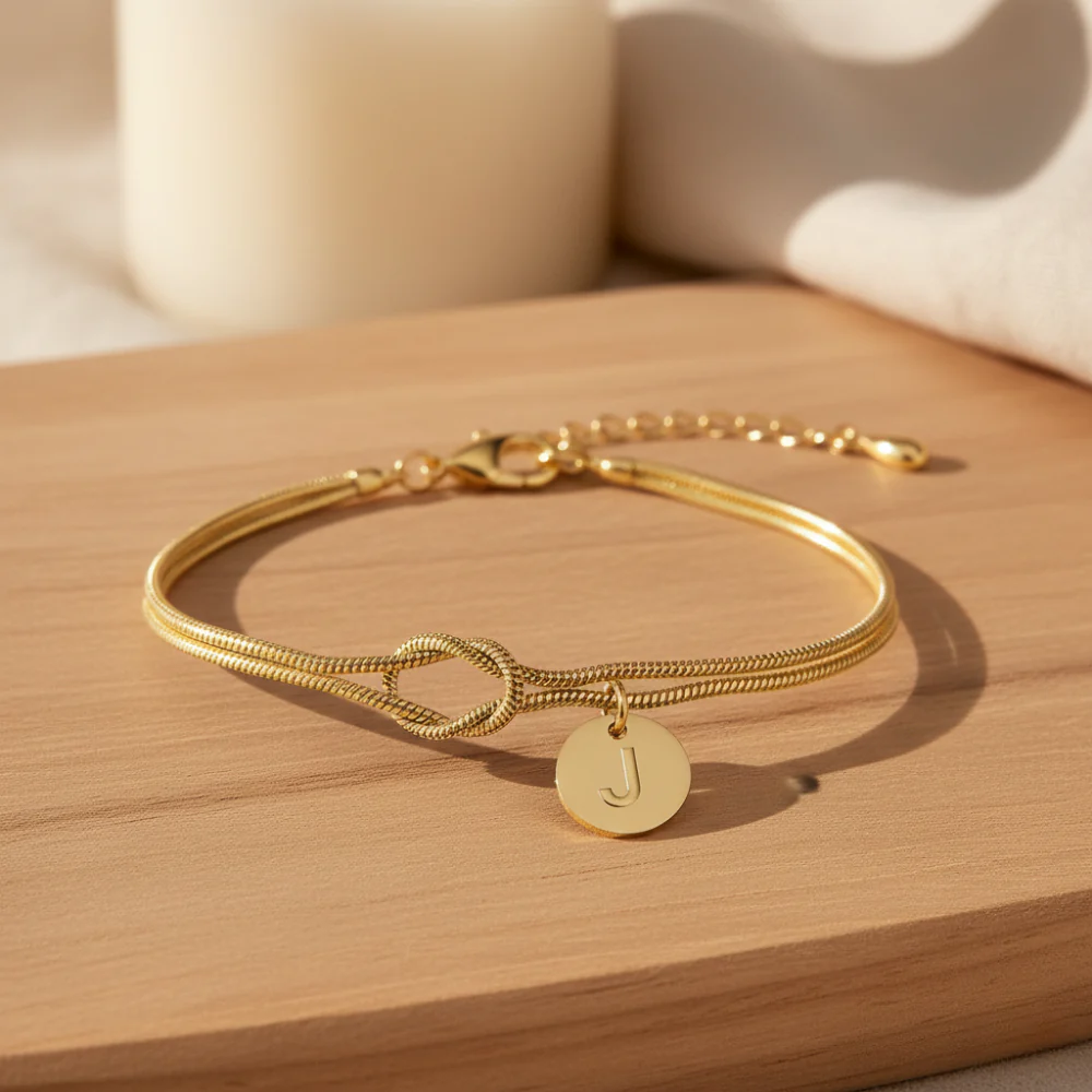 2pc Dainty Love Knot Bracelet - Image 7