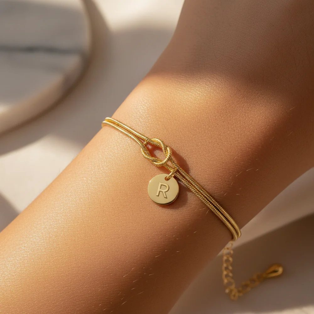 2pc Dainty Love Knot Bracelet - Image 8