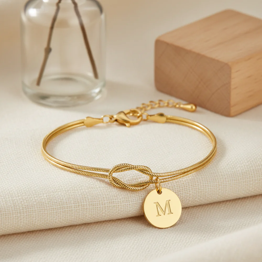 2pc Dainty Love Knot Bracelet - Image 9