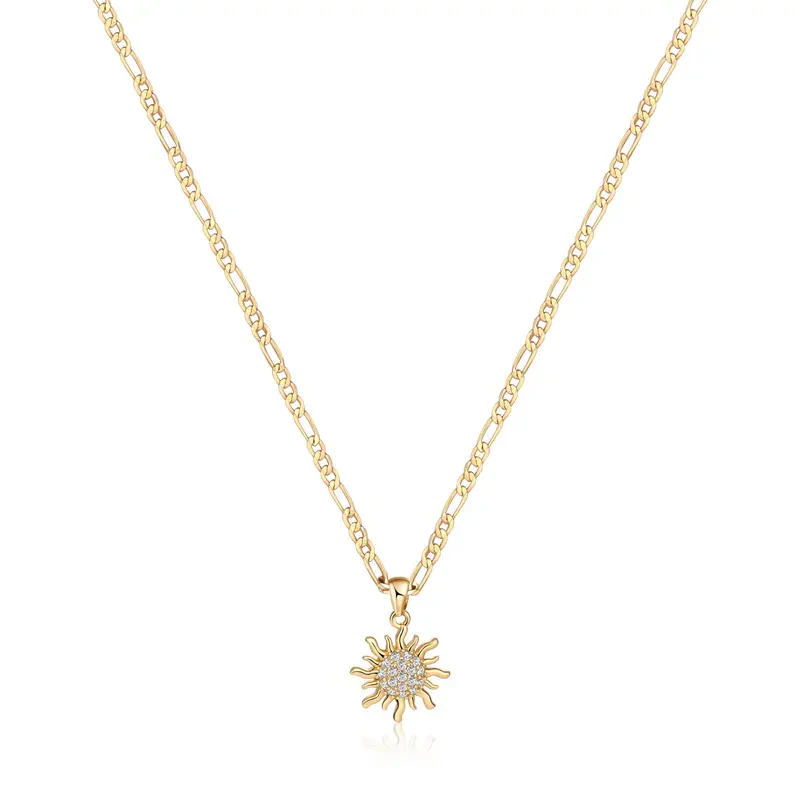 Dainty Sun Necklace