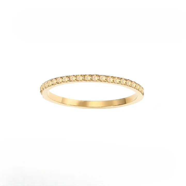 Dainty Thin Birthstone Ring - Image 9