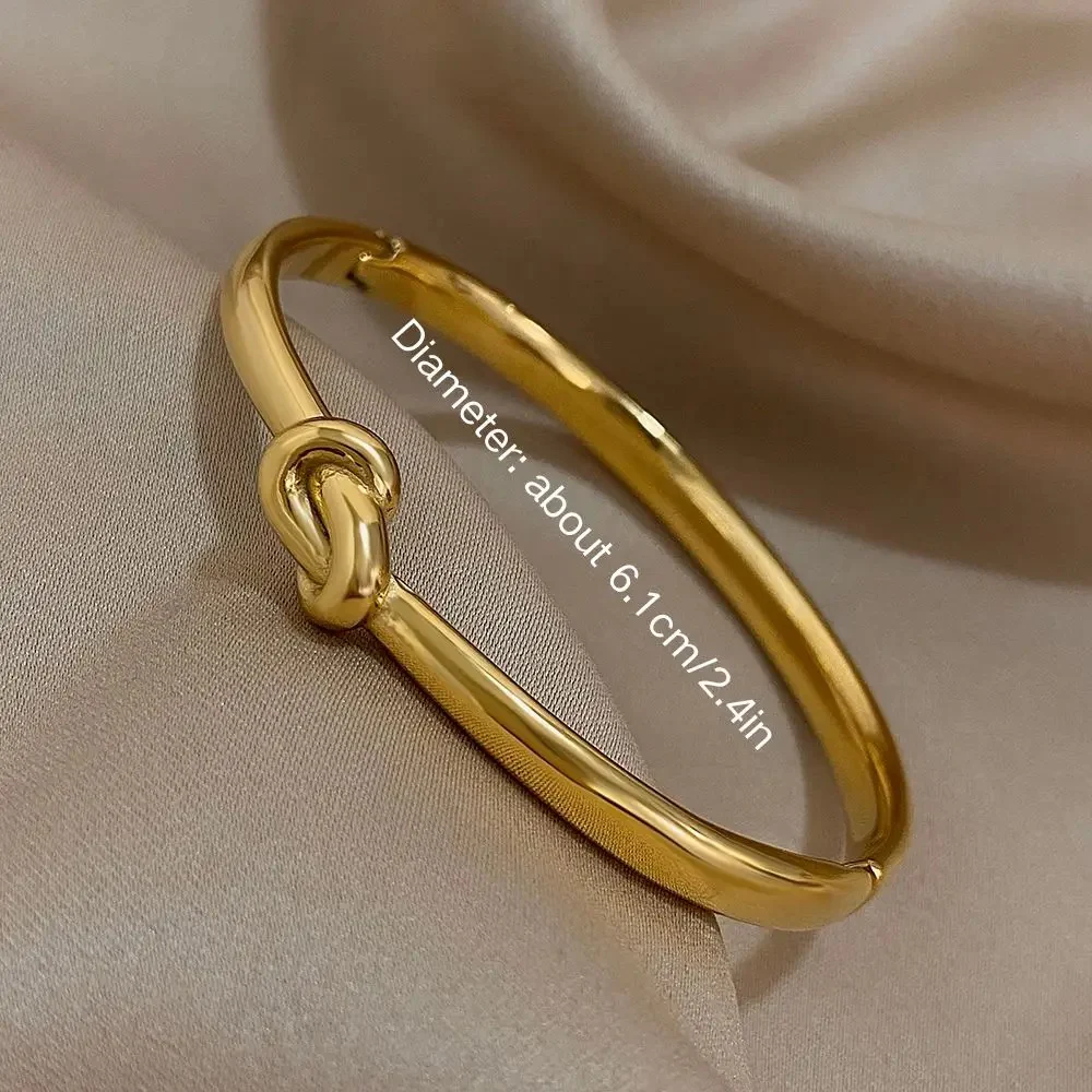Dainty Thin Knotted Bracelet - Image 6