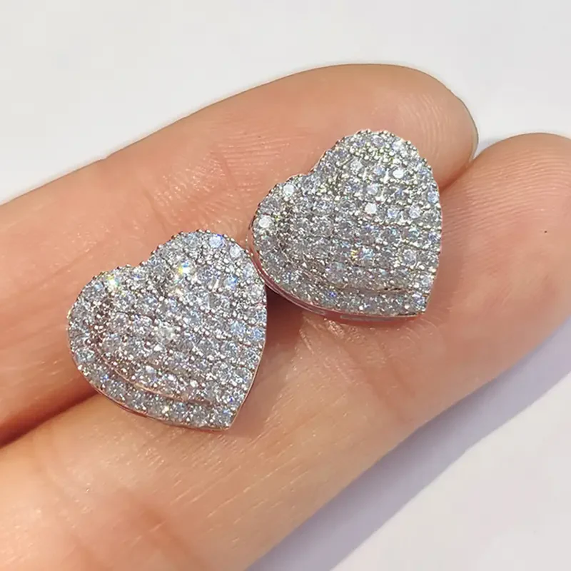 Dazzling Heart Earring - Image 2
