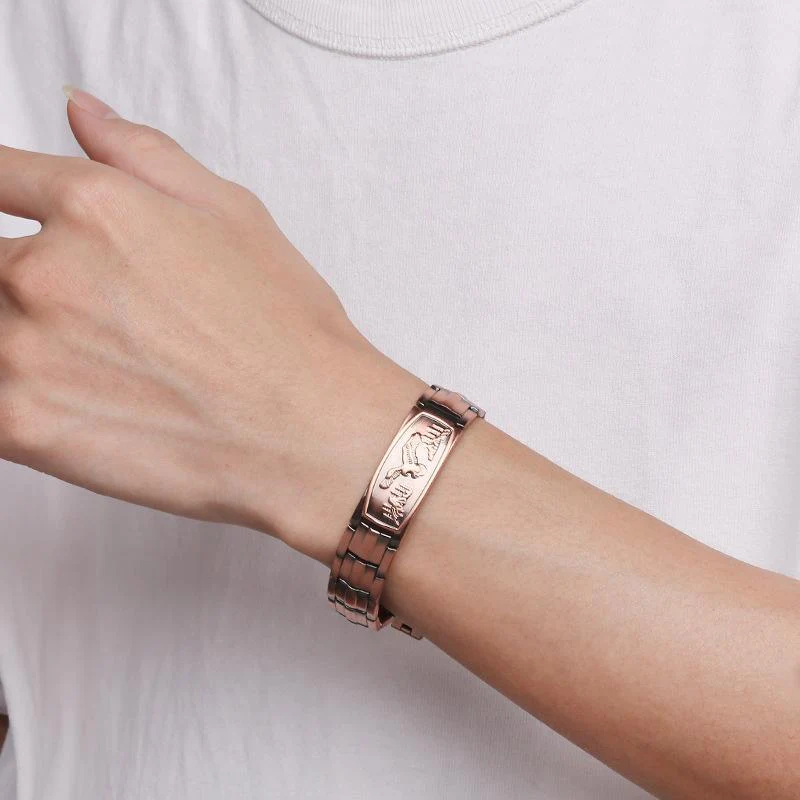 Eagle Copper Magnetic Bracelet - Image 3