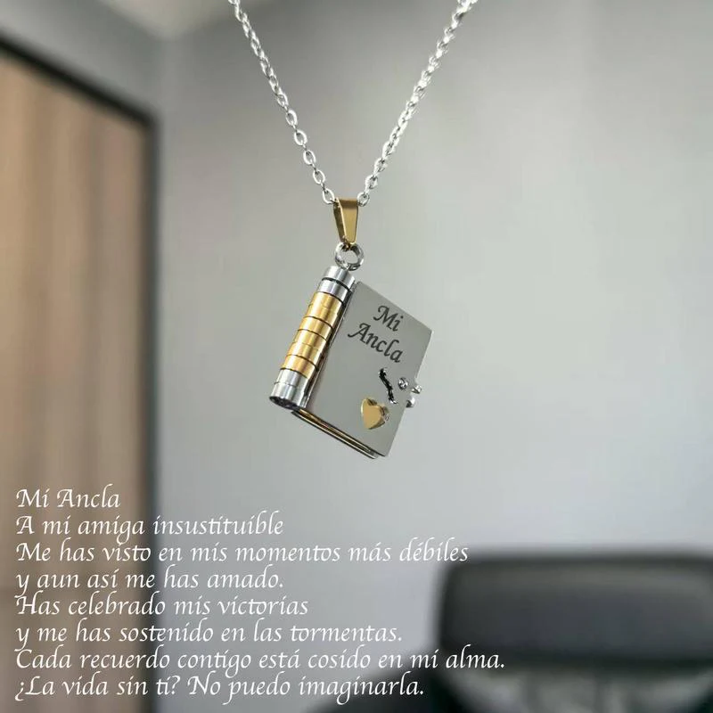 Eternal Love Book Necklace - Image 10