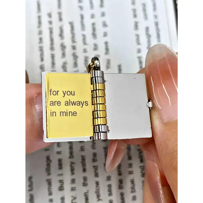 Eternal Love Book Necklace - Image 5